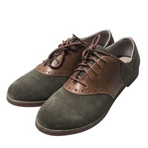 Eastland Sadie Women's Oxford Shoes Olive Size 9.5